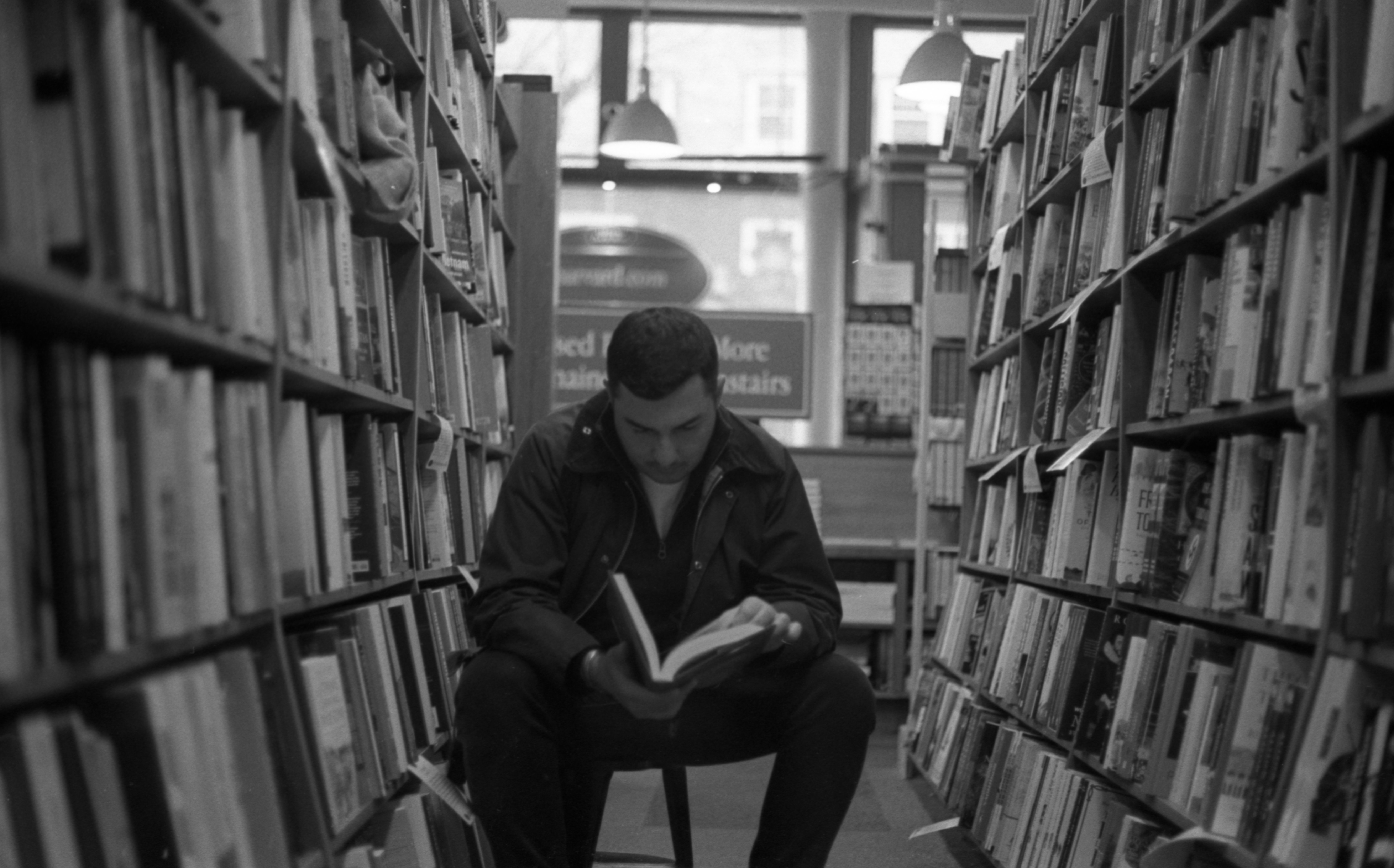 Altug at Harvard Bookstore