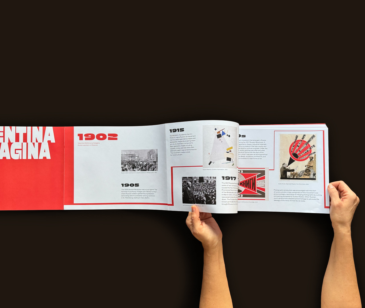 Two Designers Timeline Pages